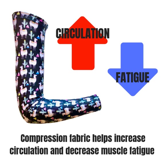 Llama Print Arm Sleeves /Arm Warmers /Sun Sleeve - Picture 4 of 9